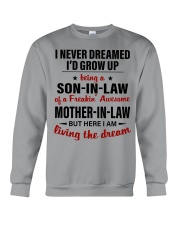LIVING THE DREAM - LOVELY GIFT FOR SON-IN-LAW Crewneck Sweatshirt tile