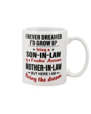 LIVING THE DREAM - LOVELY GIFT FOR SON-IN-LAW Mug tile