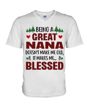 PERFECT GIFT FOR NANA V-Neck T-Shirt tile