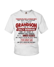 I'M A SPOILED GRANDSON OF A CRAZY MAWMAW Youth T-Shirt tile