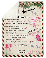 I PRAY YOU WILL ALWAYS BE SAFE - BEST GIFT FOR GRANDDAUGHTER Sherpa Fleece Blanket tile