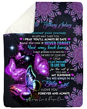I LOVE YOU - LOVELY GIFT FOR GRANDDAUGHTER Sherpa Fleece Blanket tile