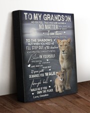 NEVER FEEL THAT YOU ARE ALONE GIFT FOR GRANDSON 11x14 Gallery Wrapped Canvas Prints aos-canvas-pgw-11x14-lifestyle-front-17