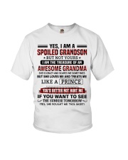 YES I AM A SPOILED GRANDSON Youth T-Shirt tile