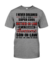 LIVING THE DREAM - LOVELY GIFT FOR MOTHER-IN-LAW Premium Fit Mens Tee tile