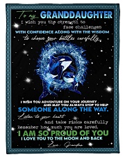 I AM SO PROUD OF YOU - BEST GIFT FOR GRANDDAUGHTER Small Fleece Blanket - 30" x 40" front