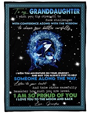 I AM SO PROUD OF YOU - BEST GIFT FOR GRANDDAUGHTER Fleece Blanket tile