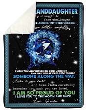 I AM SO PROUD OF YOU - BEST GIFT FOR GRANDDAUGHTER Sherpa Fleece Blanket tile