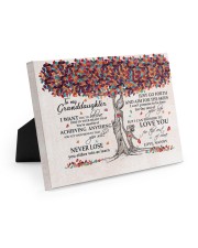 LOVE YOU - BEST GIFT FOR GRANDDAUGHTER Easel-Back Gallery Wrapped Canvas tile