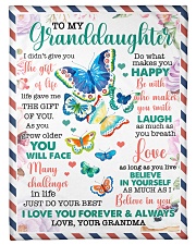 I LOVE YOU FOREVER - GRANDMA TO GRANDDAUGHTER Small Fleece Blanket - 30" x 40" front