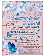 YOU'RE MORE THAN JUST A DAUGHTER-IN-LAW Large Fleece Blanket - 60" x 80" front