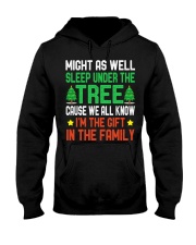 I'm The Gift In The Family - Best Gift For Grandson Hooded Sweatshirt tile