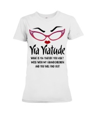 AMAZING GIFT FOR YIAYIATUDE Premium Fit Ladies Tee tile