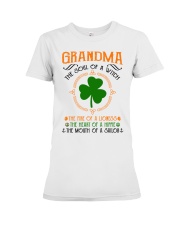 The Sould Of A Witch - Perfect Gift For Grandma Premium Fit Ladies Tee tile