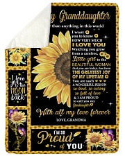 I LOVE YOU - BEAUTIFUL GIFT FOR GRANDDAUGHTER Sherpa Fleece Blanket tile