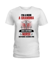 NOTHING SCARE ME - PERFECT GIFT FOR GRANDMA Ladies T-Shirt tile