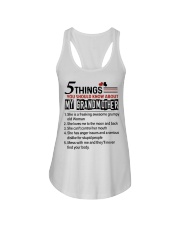 5 THINGS YOU SHOULD KNOW ABOUT MY GRANDMOTHER Ladies Flowy Tank tile