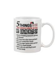 5 THINGS YOU SHOULD KNOW ABOUT MY GRANDMOTHER Mug tile