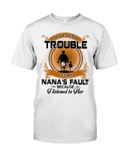 IF WE GET IN TROUBLE - LOVELY GIFT FOR GRANDSON Premium Fit Mens Tee tile
