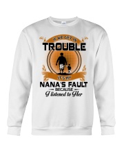 IF WE GET IN TROUBLE - LOVELY GIFT FOR GRANDSON Crewneck Sweatshirt tile
