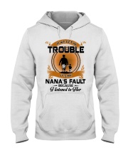 IF WE GET IN TROUBLE - LOVELY GIFT FOR GRANDSON Hooded Sweatshirt tile