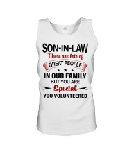 YOU ARE SPECIAL - LOVELY GIFT FOR SON-IN-LAW Unisex Tank tile