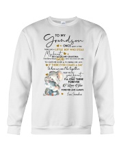 STOLE MY HEART - SPECIAL GIFT FOR GRANDSON Crewneck Sweatshirt tile