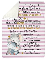 I'LL STAY THERE FOREVER GIFT FOR GRANDDAUGHTER Sherpa Fleece Blanket tile