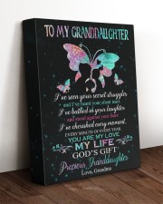 MY LIFE - LOVELY GIFT FOR GRANDDAUGHTER 11x14 Gallery Wrapped Canvas Prints aos-canvas-pgw-11x14-lifestyle-front-17