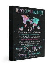 MY LIFE - LOVELY GIFT FOR GRANDDAUGHTER 11x14 Gallery Wrapped Canvas Prints front