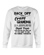 BACK OFF - LOVELY GIFT FOR GRANDCHILDREN Crewneck Sweatshirt tile