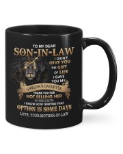 THE GIFT OF LIFE - AMAZING GIFT FOR SON-IN-LAW Mug front