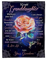CONSIDER IT A BIG HUG - GIFT FOR GRANDDAUGHTER Small Fleece Blanket - 30" x 40" front