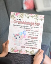 YOU ARE A GIFT FROM HEAVEN - BEST GIFT FOR GRANDDAUGHTER 11x14 Gallery Wrapped Canvas Prints aos-canvas-pgw-11x14-lifestyle-front-25