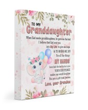 YOU ARE A GIFT FROM HEAVEN - BEST GIFT FOR GRANDDAUGHTER 11x14 Gallery Wrapped Canvas Prints front
