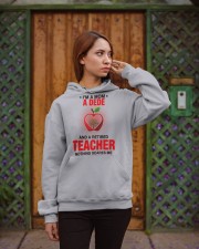 NOTHING SCARES ME - PERFECT GIFT FOR DEDE Hooded Sweatshirt apparel-hooded-sweatshirt-lifestyle-02