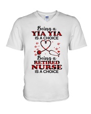 IS A CHOICE - PERFECT GIFT FOR NURSE V-Neck T-Shirt tile