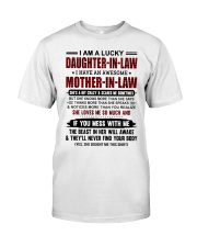 I AM A LUCKY DAUGHTER-IN-LAW Classic T-Shirt tile