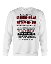 I AM A LUCKY DAUGHTER-IN-LAW Crewneck Sweatshirt tile