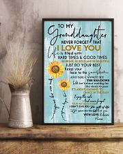 MY SUNSHINE - SPECIAL GIFT FOR GRANDDAUGHTER 11x17 Poster lifestyle-poster-3