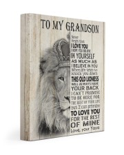 I BELIEVE IN YOU - LOVELY GIFT FOR GRANDSON 11x14 Gallery Wrapped Canvas Prints front