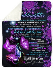 STAY STRONG - BEST GIFT FOR GRANDDAUGHTER Sherpa Fleece Blanket tile