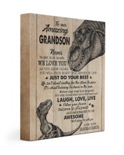 Believe In Yourself - Great Gift For Grandson 11x14 Gallery Wrapped Canvas Prints front