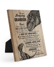 Believe In Yourself - Great Gift For Grandson Easel-Back Gallery Wrapped Canvas tile