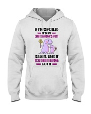 IF I'M SPOILED - GREAT GRANDMA TO GRANDCHILDREN Hooded Sweatshirt tile