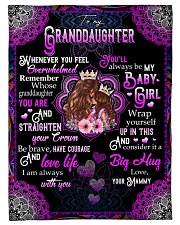 BIG HUG - TO GRANDDAUGHTER FROM MAMMY Small Fleece Blanket - 30" x 40" front