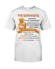 STRAIGHTEN YOUR CROWN - GIFT FOR GRANDDAUGHTER Premium Fit Mens Tee tile