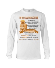 STRAIGHTEN YOUR CROWN - GIFT FOR GRANDDAUGHTER Long Sleeve Tee tile