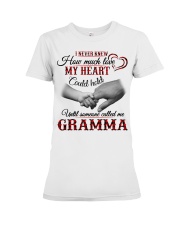 MY HEART - GIFT FOR GRAMMA Premium Fit Ladies Tee tile