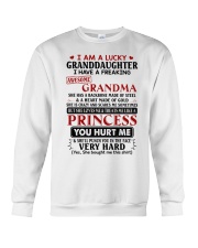 I AM A LUCKY GRANDDAUGHTER Crewneck Sweatshirt tile
